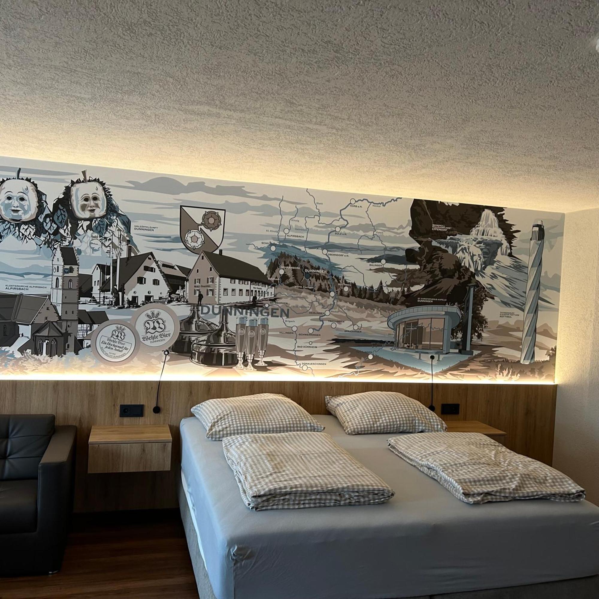 Braustube Wehle Hotel Dunningen Екстериор снимка