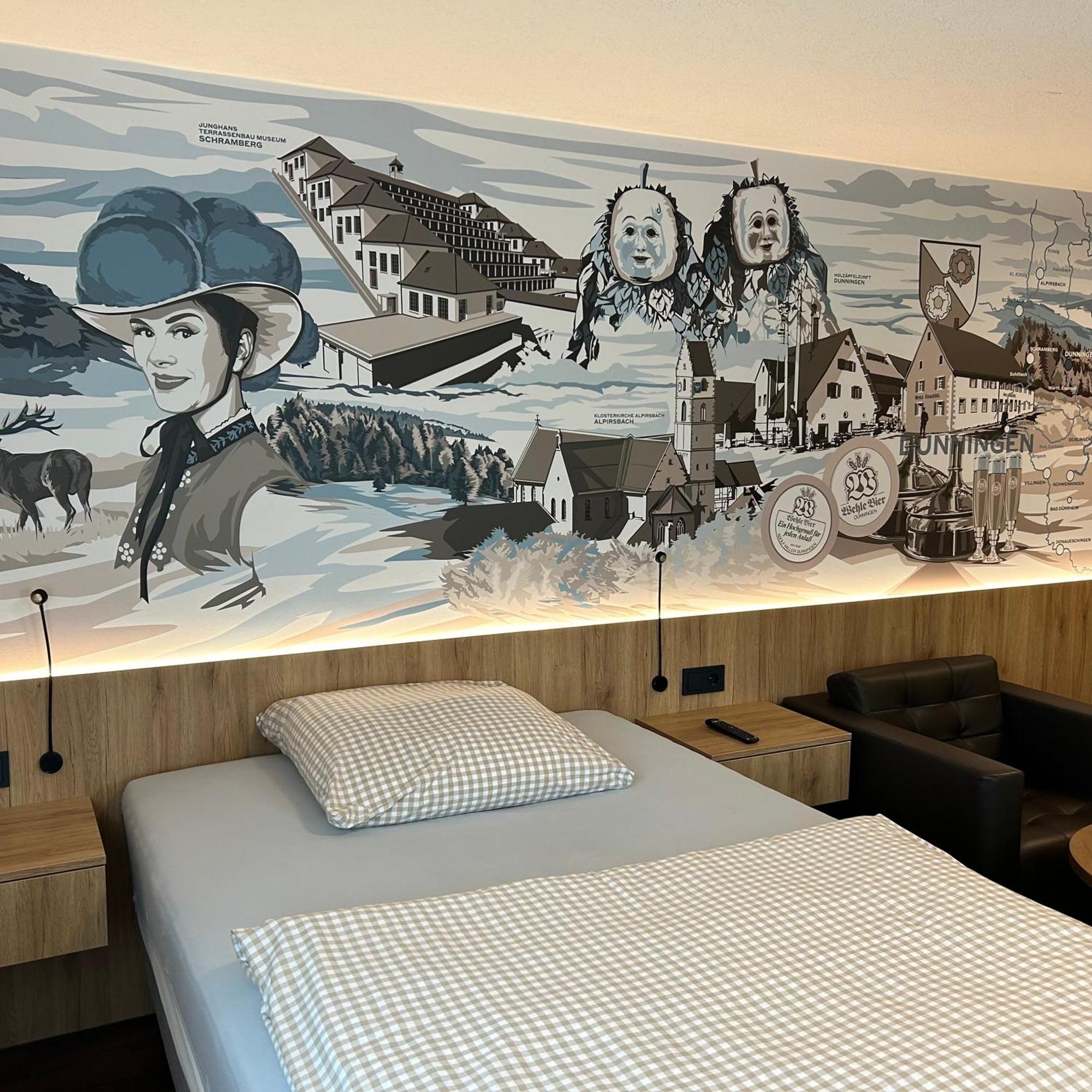 Braustube Wehle Hotel Dunningen Екстериор снимка