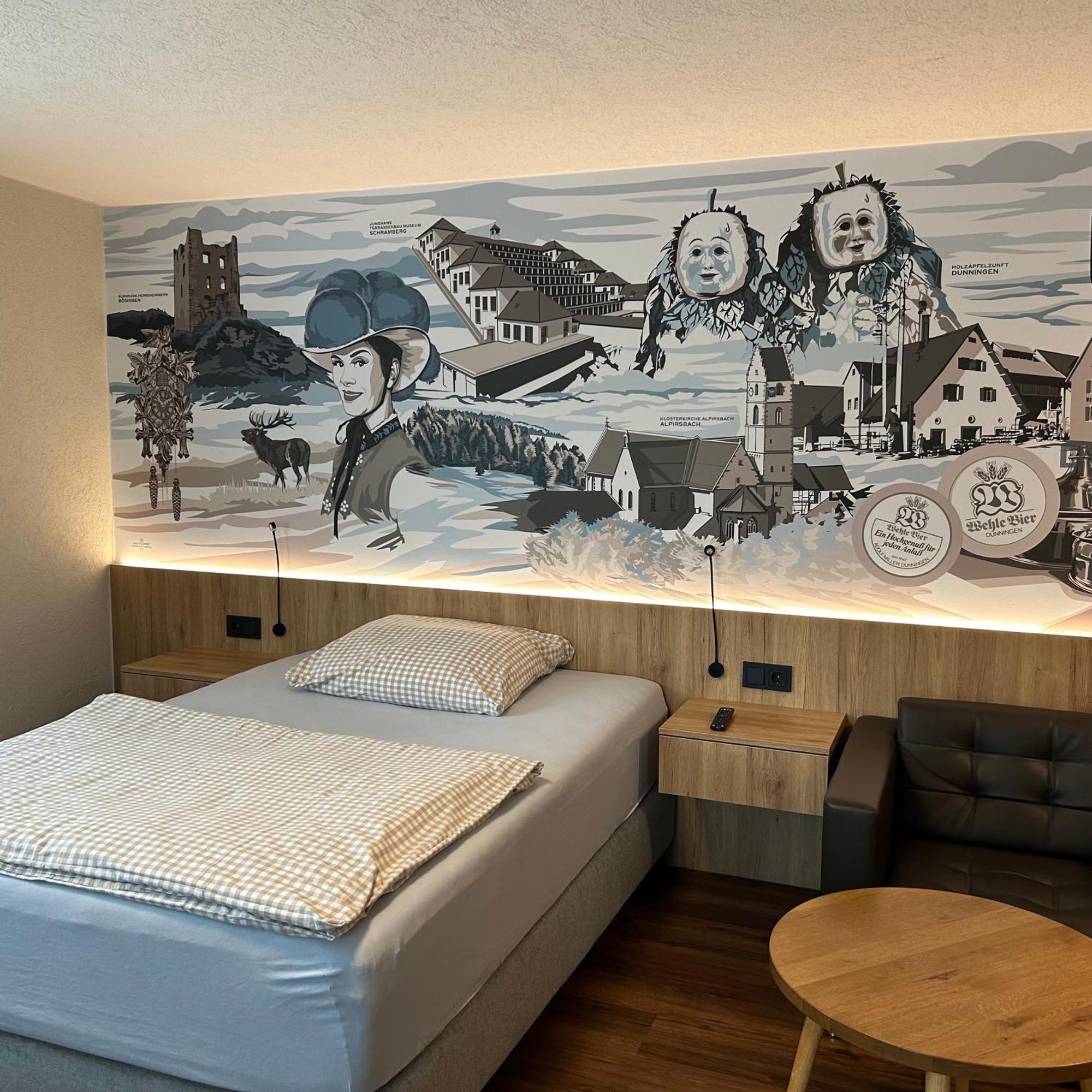 Braustube Wehle Hotel Dunningen Екстериор снимка